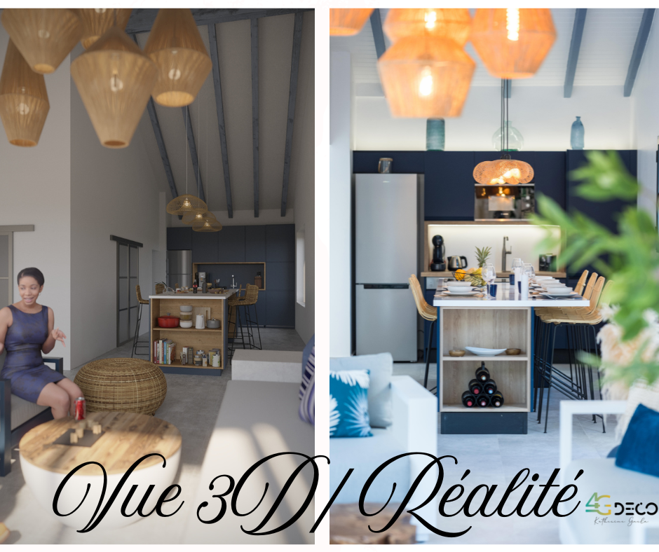 Photo 3d comparé à la version réelle